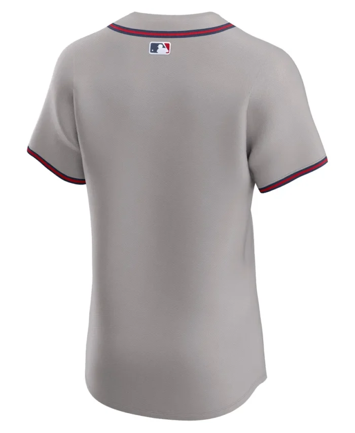 Atlanta Braves Road Elite Jersey - Gray