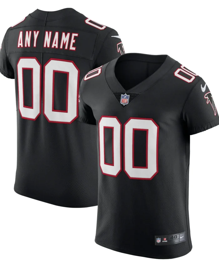 Atlanta Falcons Alternate Vapor Elite Custom Jersey - Black