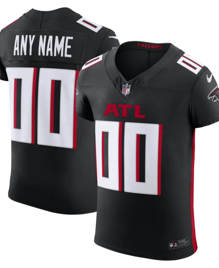 Atlanta Falcons Vapor F.U.S.E. Elite Custom Jersey - Black
