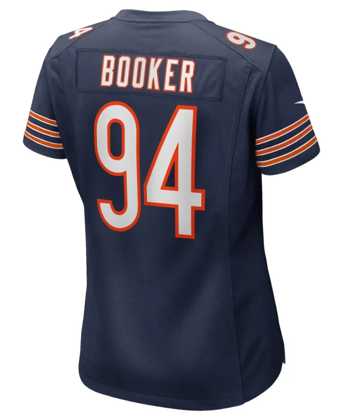Austin Booker Chicago Bears Women's  Game Jersey -  Navy