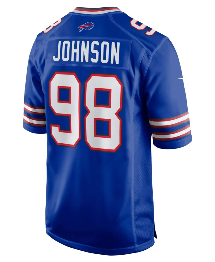 Austin Johnson Buffalo Bills  Game Jersey -  Royal
