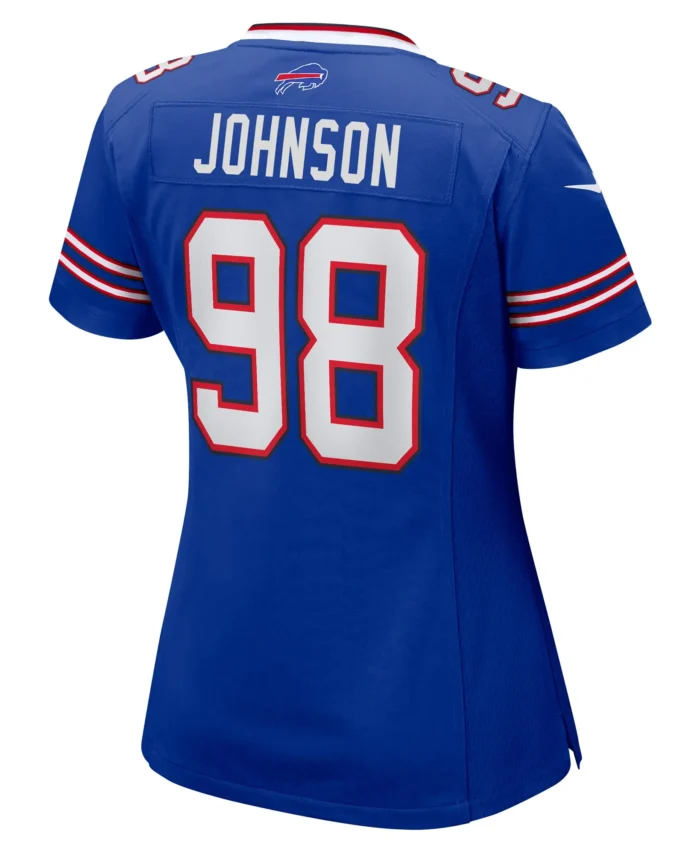 Austin Johnson Buffalo Bills Women's Team Game Jersey -  Royal
