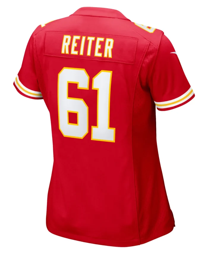 Austin Reiter Kansas City Chiefs Women's Game Player Jersey - Red