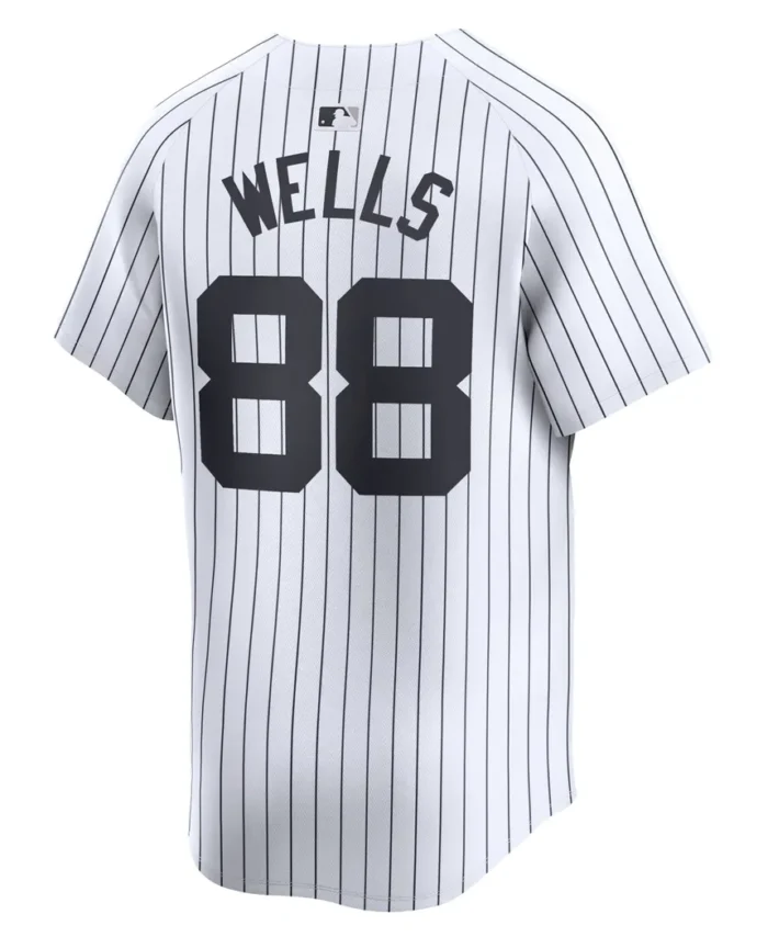 Austin Wells New York Yankees Home Limited Player Jersey- White