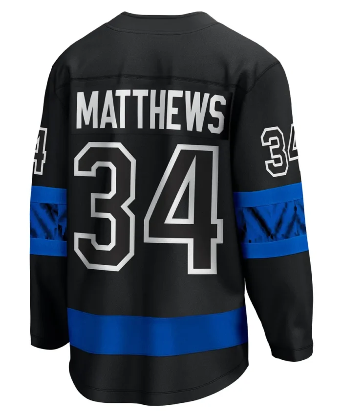 Auston Matthews Toronto Maple Leafs Fanatics C Premier Breakaway Player Jersey - Black