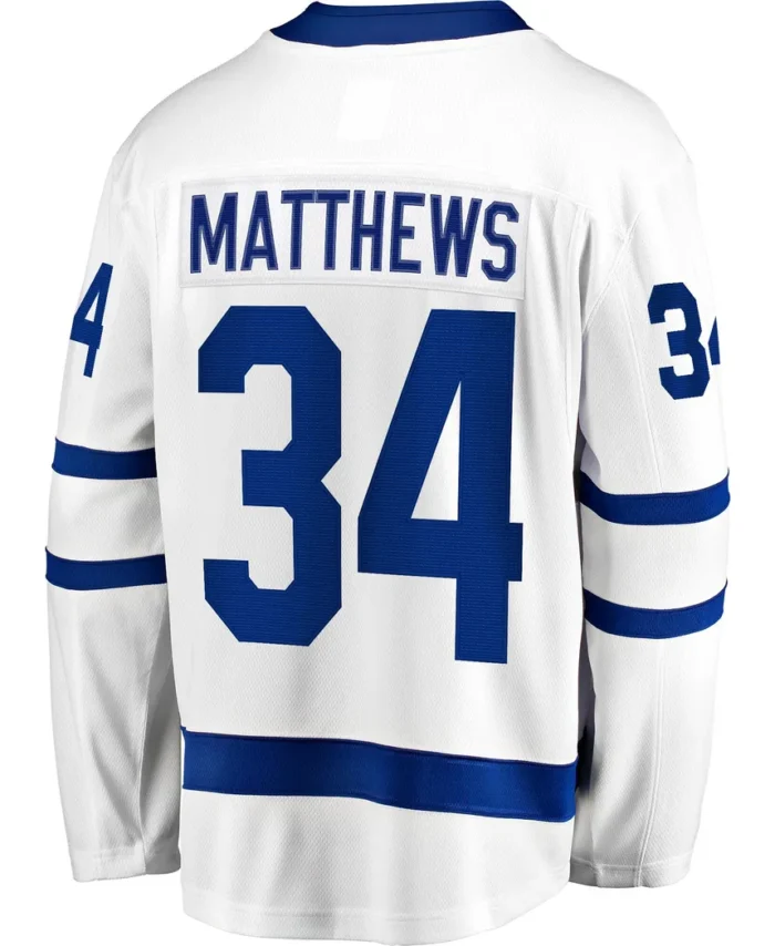 Auston Matthews Toronto Maple Leafs Fanatics C Premier Breakaway Player Jersey - White