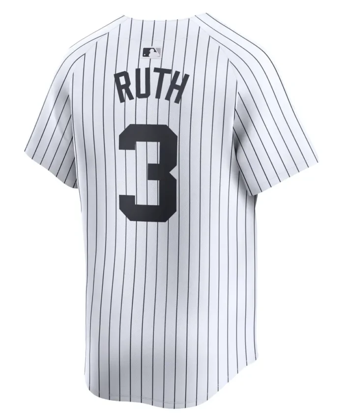 Babe Ruth New York Yankees Home Limited Player Jersey- White