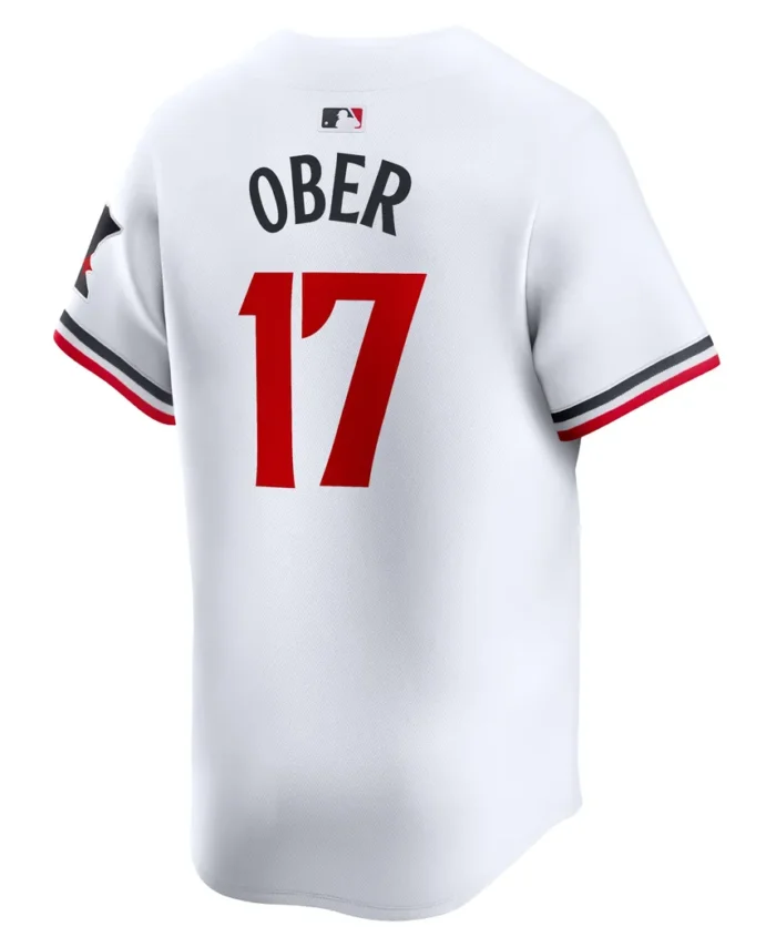 Bailey Ober Minnesota Twins Home Limited Player Jersey - White