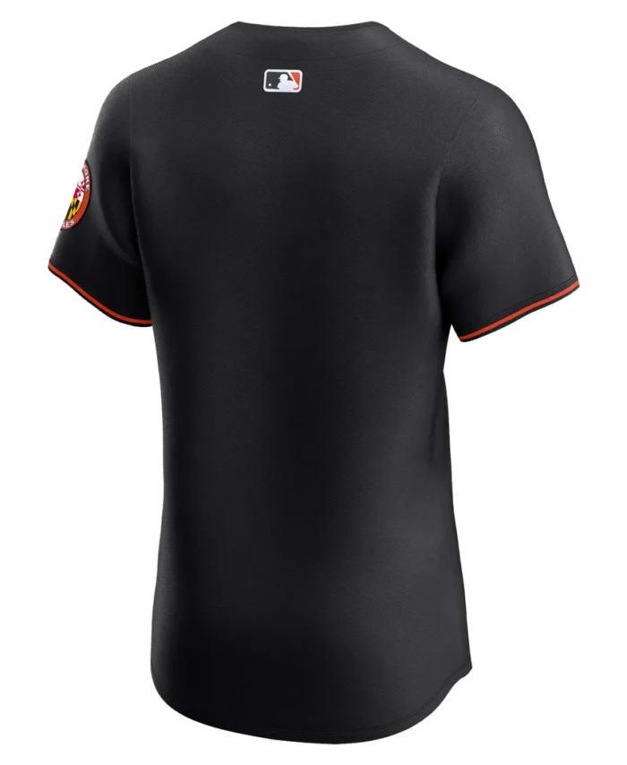 Baltimore Orioles Alternate Vapor Premier Elite Patch Jersey - Black