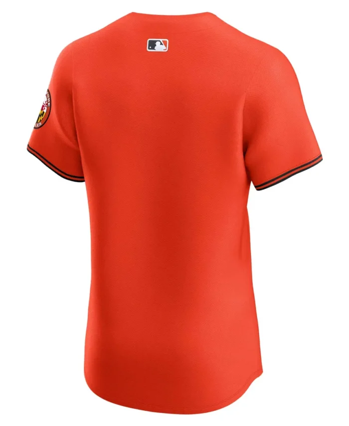 Baltimore Orioles Alternate Vapor Premier Elite Patch Jersey - Orange