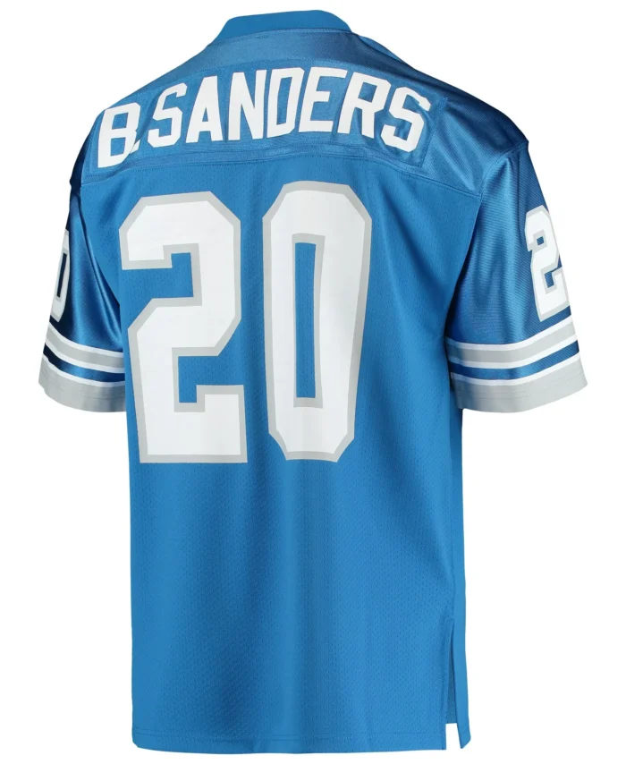 Barry Sanders Detroit Lions 1991 Mitchell & Ness Authentic Throwback Retired Player Jersey - Blue