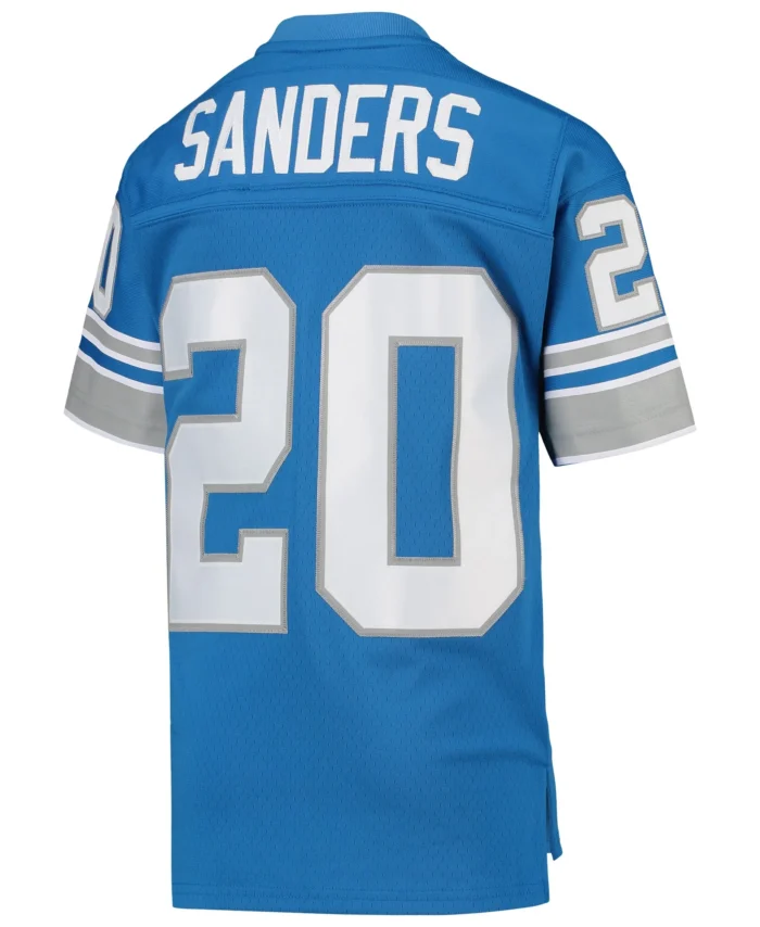 Barry Sanders Detroit Lions Mitchell & Ness Youth 1996 Legacy Retired Player Jersey - Blue