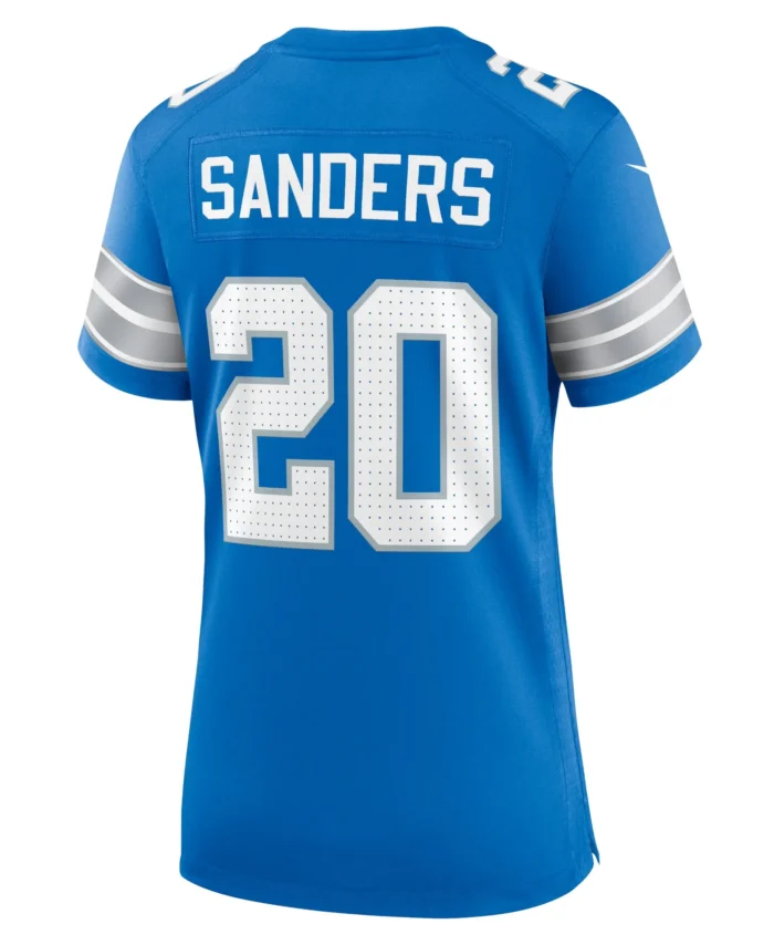 Barry Sanders Detroit Lions Women's Retired Player Game Jersey - Blue
