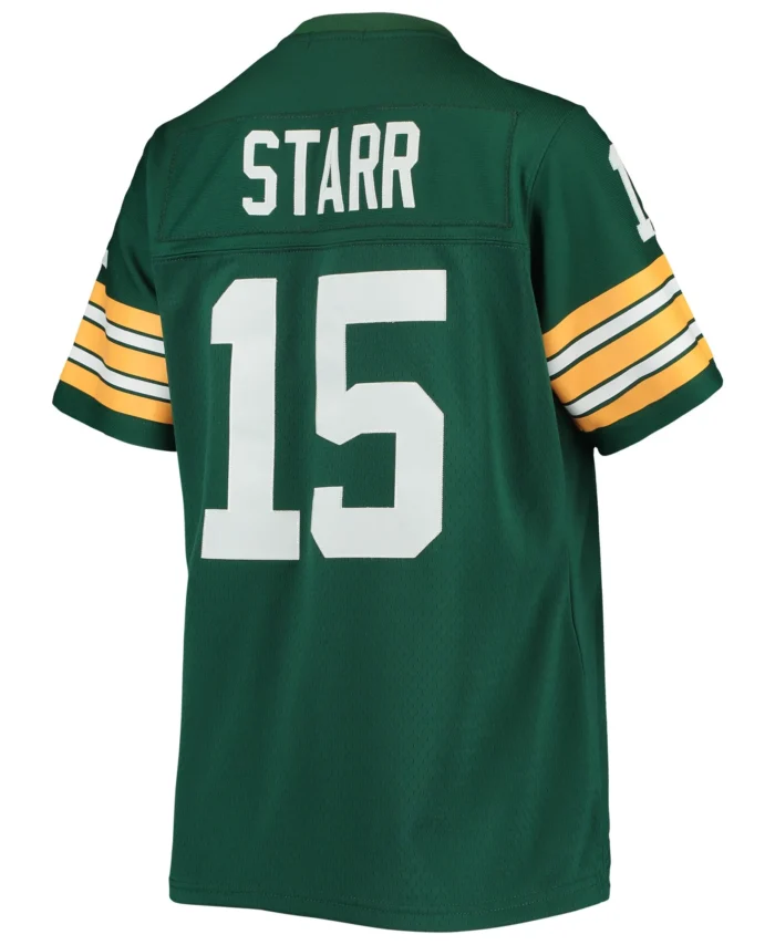 Bart Starr Green Bay Packers Mitchell & Ness Women's 1967 Legacy Replica Player Jersey - Green