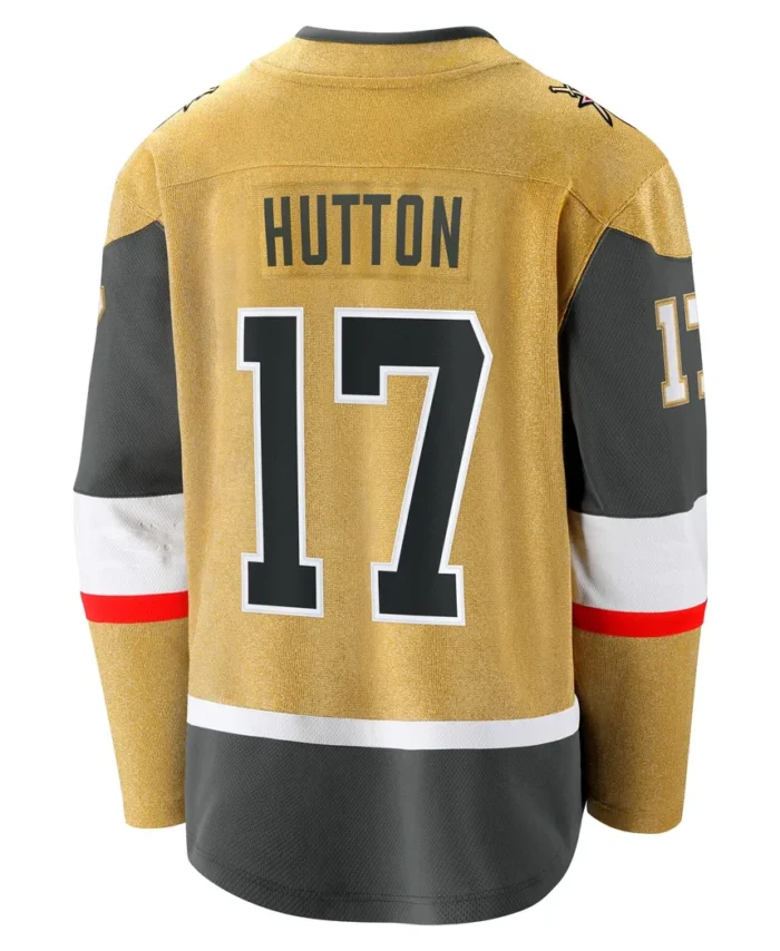 Ben Hutton Vegas Golden Knights Fanatics Home Premier Breakaway Player Jersey - Gold