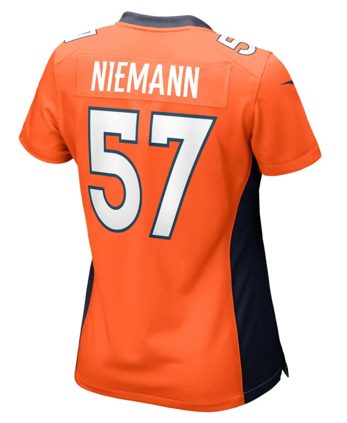 Ben Niemann Denver Broncos Women's Team Game Jersey -  Orange