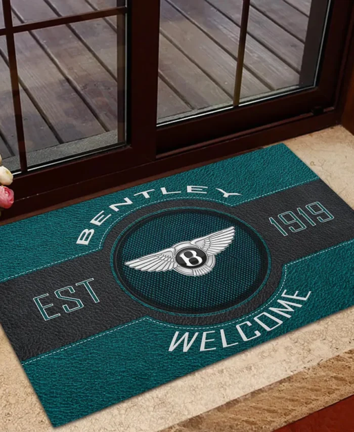 Elite Luxury Ride Doormat, All Over Print Doormat For Car Fans CAR169 - Cyan