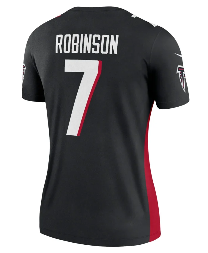 Bijan Robinson Atlanta Falcons Women's Legend Player Performance Top -  Black