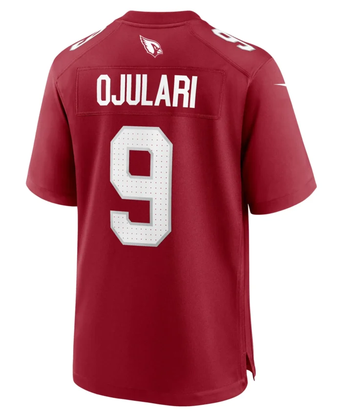 BJ Ojulari Arizona Cardinals Team Game Jersey -  Cardinal