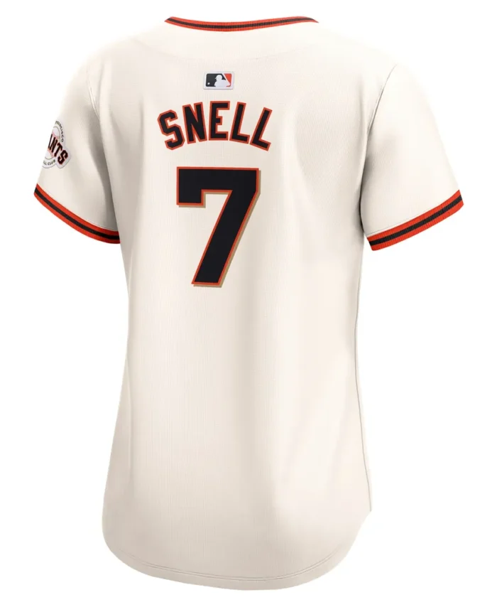 Blake Snell San Francisco Giants Women Home Limited Jersey - Cream