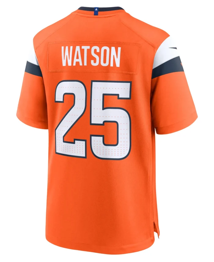 Blake Watson Denver Broncos Team Game Jersey -  Orange
