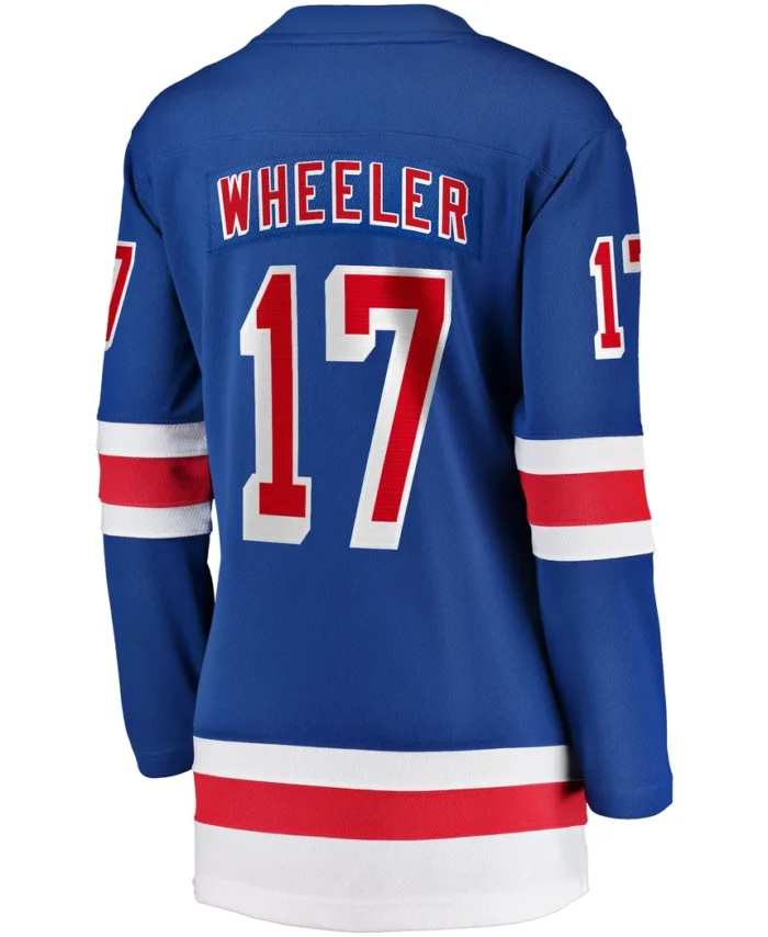 Blake Wheeler New York Rangers Fanatics Women Home Breakaway Player Jersey - Blue