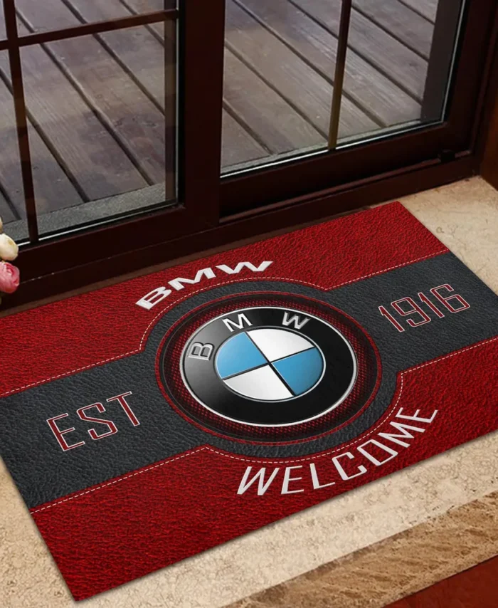 Performance Car Doormat, All Over Print Doormat For Car Owners CAR169 - Red
