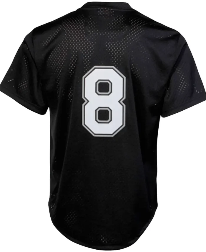 Bo Jackson Chicago White Sox Mitchell Ness Cooperstown Collection Big Tall Mesh Batting Practice Jersey - Black