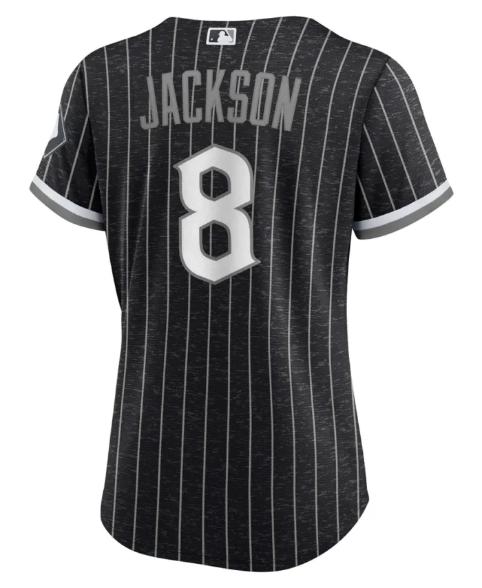 Bo Jackson Chicago White Sox Women City Connect Replica Player Jersey - Black