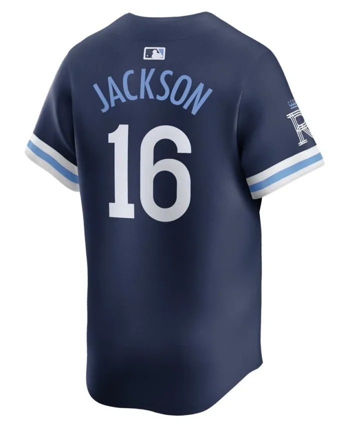 Bo Jackson Kansas City Royals City Connect Retired Player Jersey - Navy