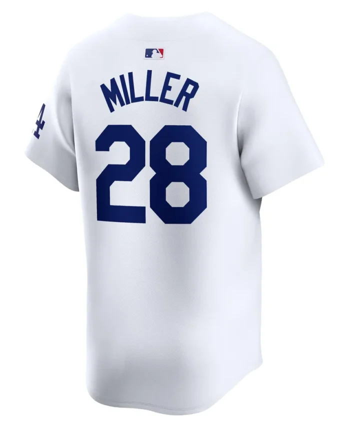 Bobby Miller Los Angeles Dodgers Home Limited Player Jersey - White
