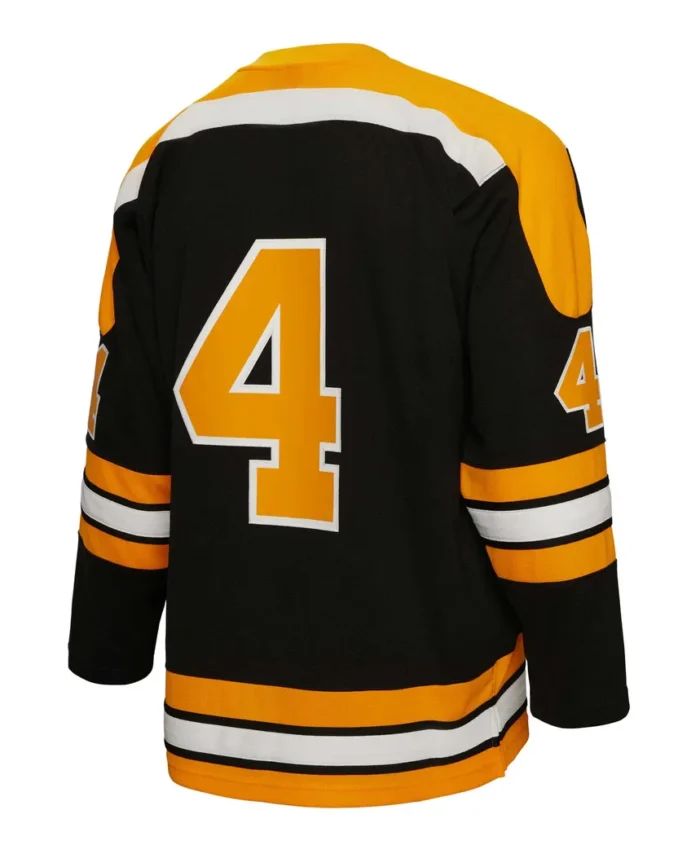 Bobby Orr Boston Bruins Mitchell Ness  1971/72 Blue Line Player Jersey - Black