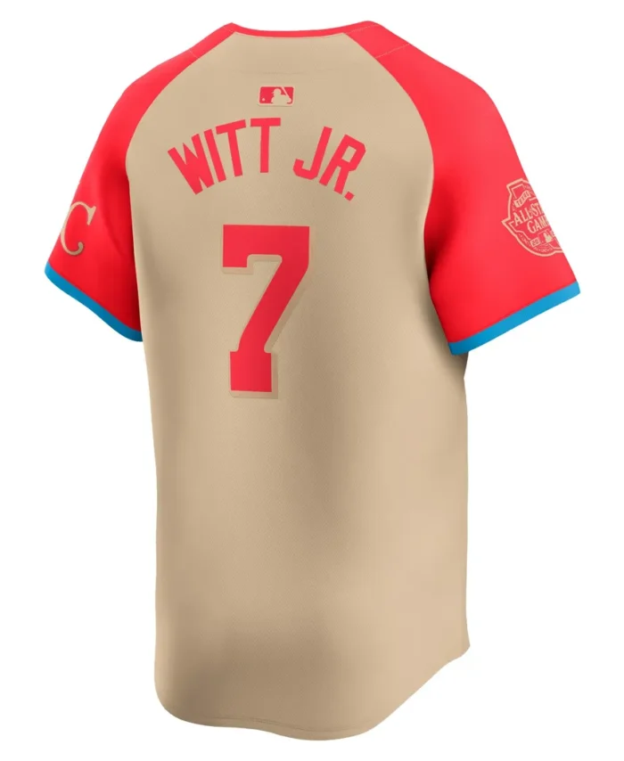 Bobby Witt Jr. American League 2024 MLB All-Star Game Limited Player Jersey - Cream