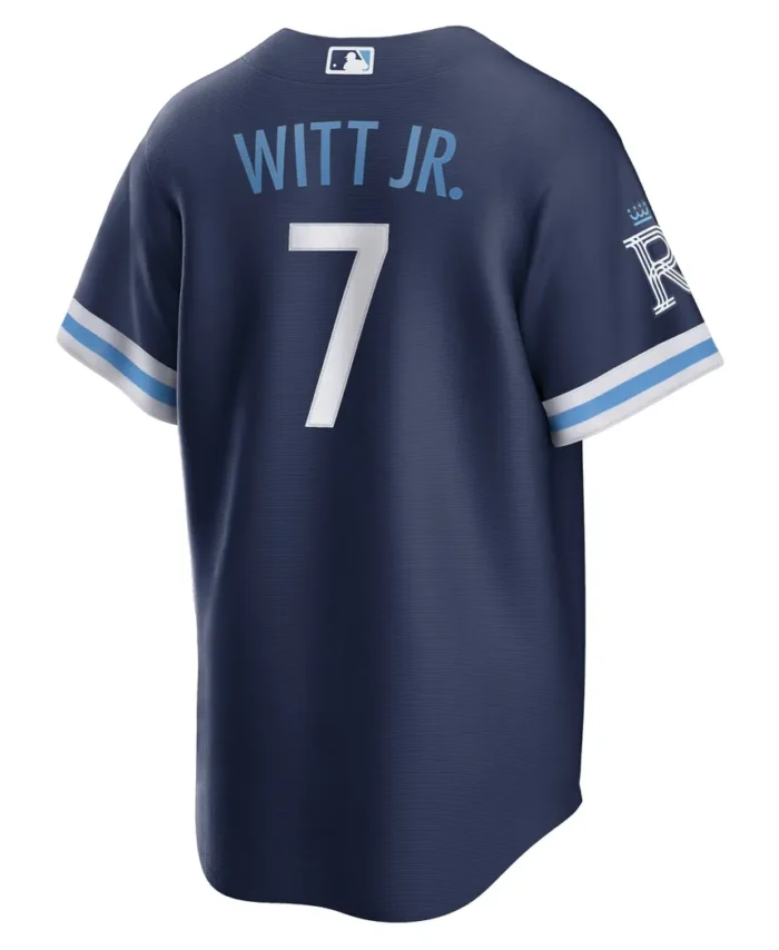 Bobby Witt Jr. Kansas City Royals City Connect Replica Player Jersey - Navy