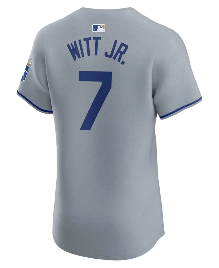 Bobby Witt Jr. Kansas City Royals Road Elite Player Jersey - Gray