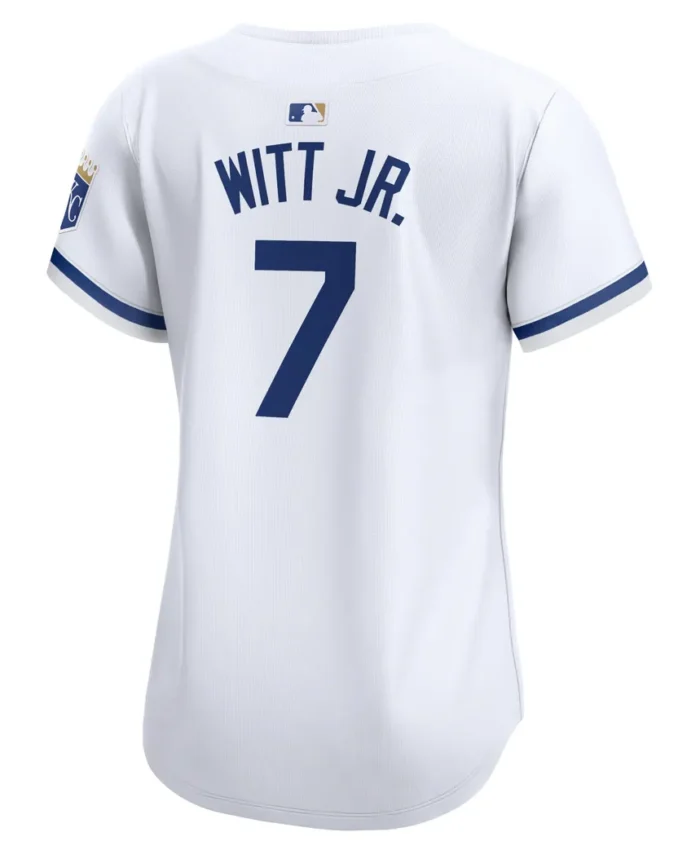 Bobby Witt Jr. Kansas City Royals Women Home Limited Player Jersey - White