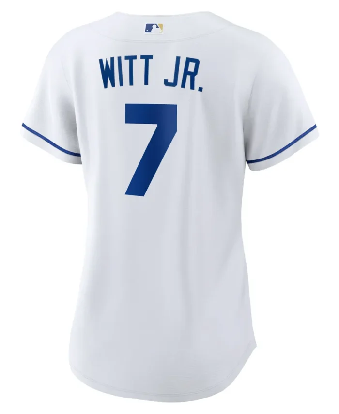 Bobby Witt Jr. Kansas City Royals Women Home Replica Player Jersey - White