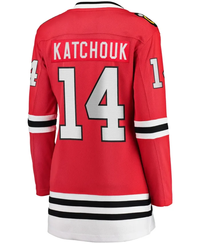Boris Katchouk Chicago Blackhawks Fanatics Women Home Breakaway Player Jersey - Red