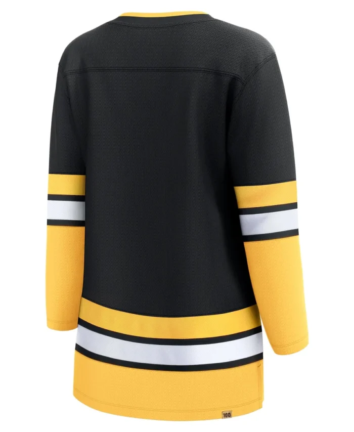 Boston Bruins Fanatics Women 100th Anniversary Premier Breakaway Jersey - Black