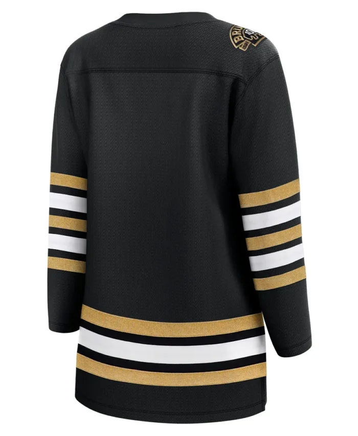Boston Bruins Fanatics Women 100th Anniversary Premier Breakaway Jersey - Black