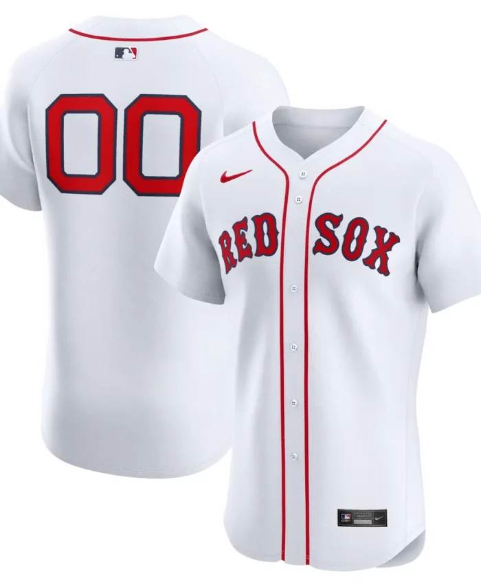 Boston Red Sox Home Elite Custom Jersey - White