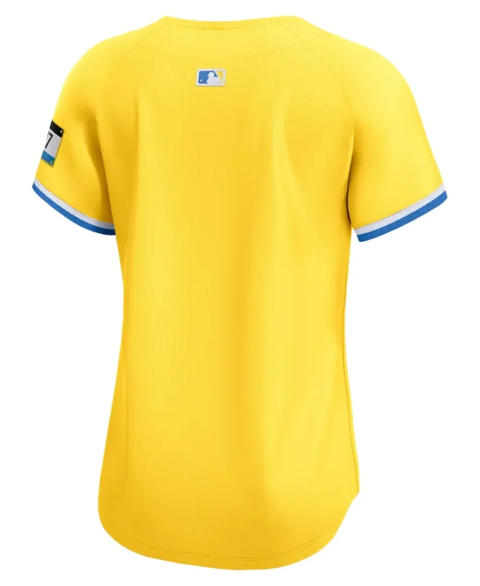 Boston Red Sox Women City Connect Limited Jersey - Gold