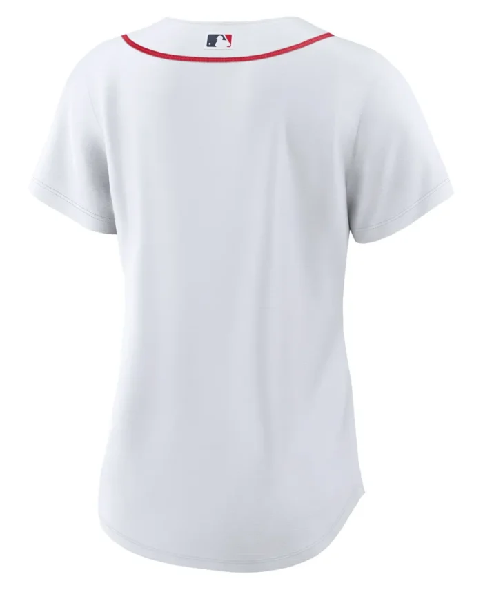 Boston Red Sox Women Home Replica Team Jersey - White