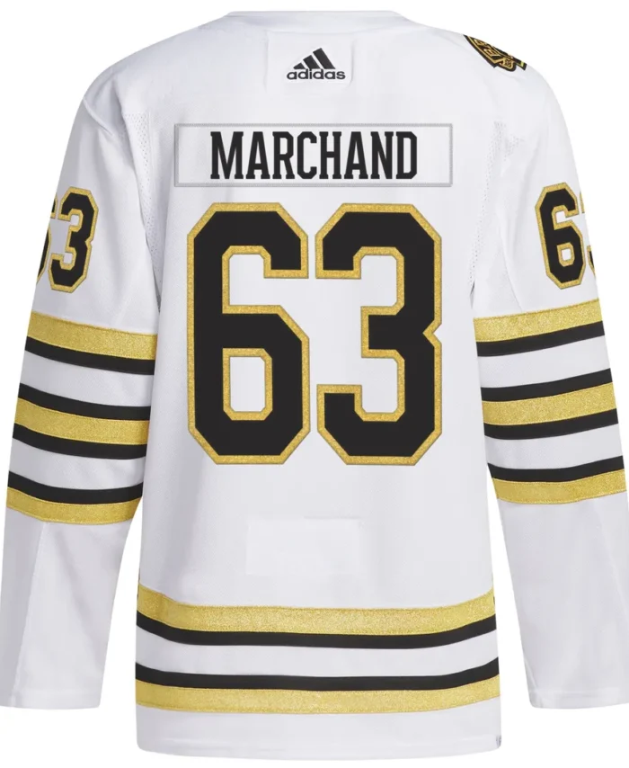 Brad Marchand Boston Bruins Alternate Primegreen Authentic Player Jersey - White
