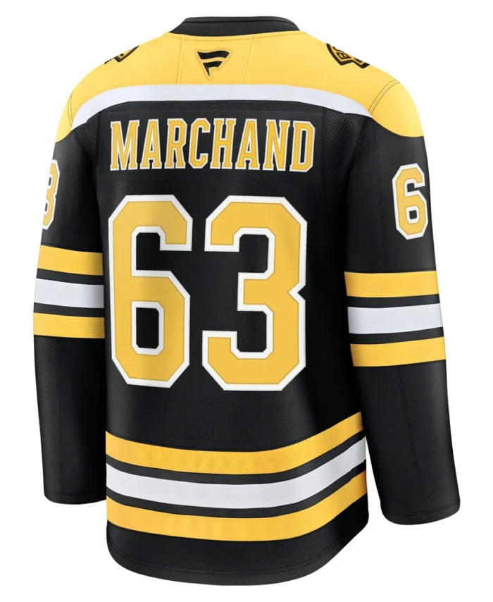 Brad Marchand Boston Bruins Fanatics Home Premium Jersey - Black