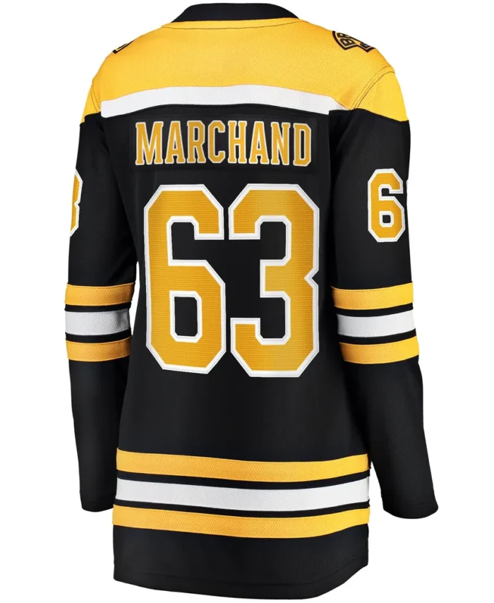 Brad Marchand Boston Bruins Fanatics Women Home Breakaway Jersey - Black