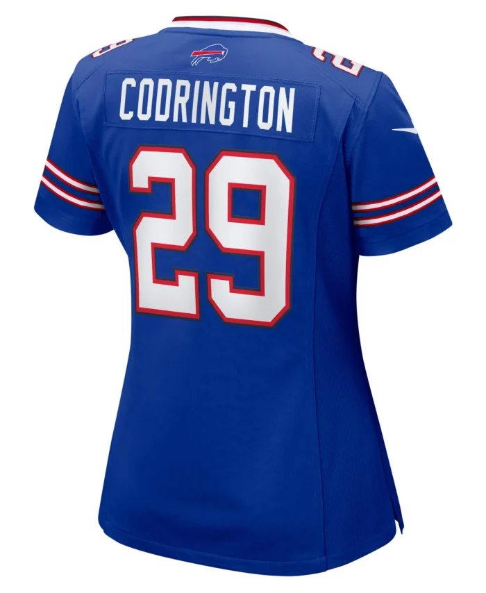 Brandon Codrington Buffalo Bills Women's  Game Jersey -  Royal