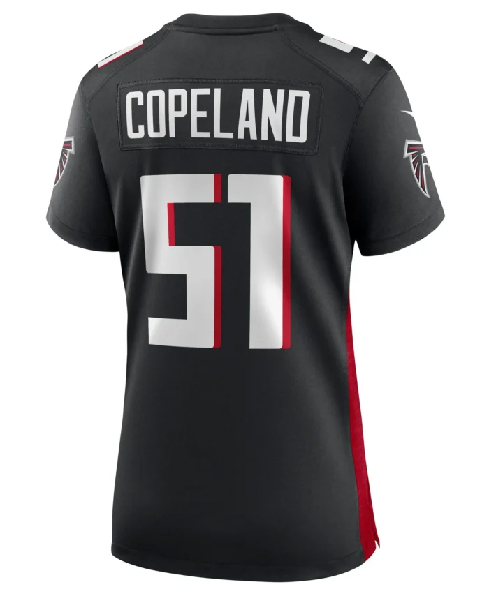 Brandon Copeland Atlanta Falcons Women's Game Player Jersey - Black