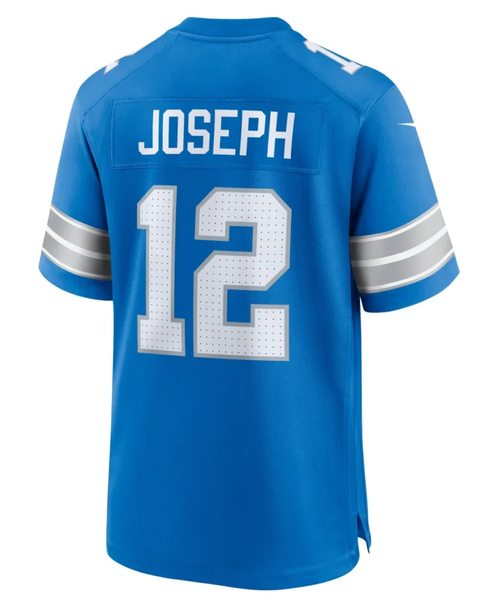 Brandon Joseph Detroit Lions Team Game Jersey -  Blue