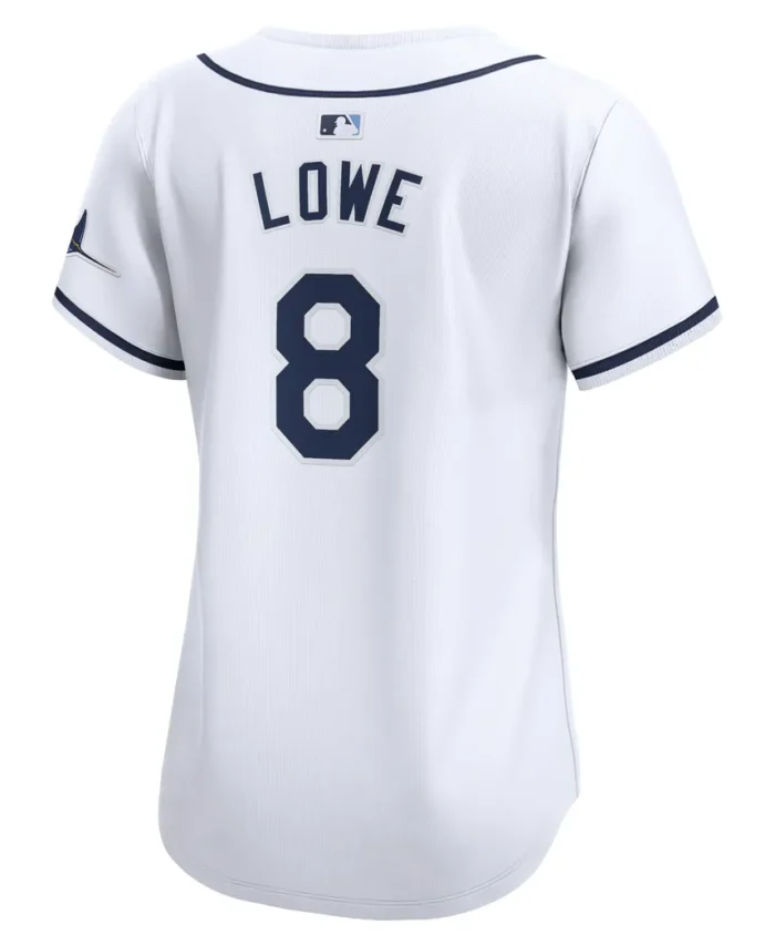 Brandon Lowe Tampa Bay Rays Women  Home Limited Player Jersey - White